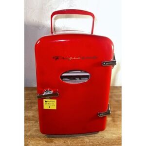 Frigidaire Portable Mini Fridge Cooler, Chills Six 12oz Cans